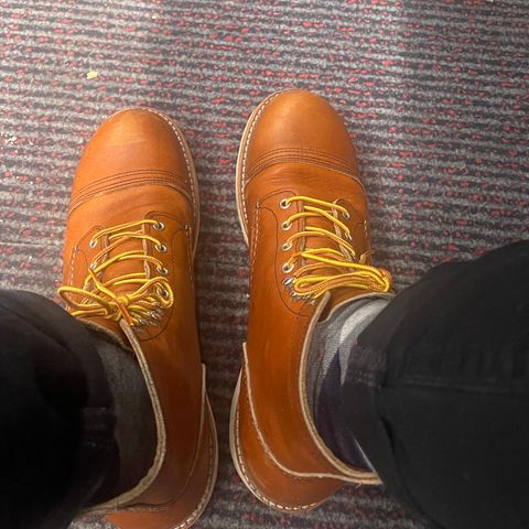 View photo of Red Wing Iron Ranger in S.B. Foot Oro-Iginal