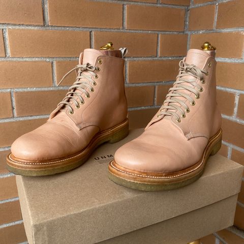 Unmarked Super Natural Boots Veg Tan in Unknown Natural Veg Tan