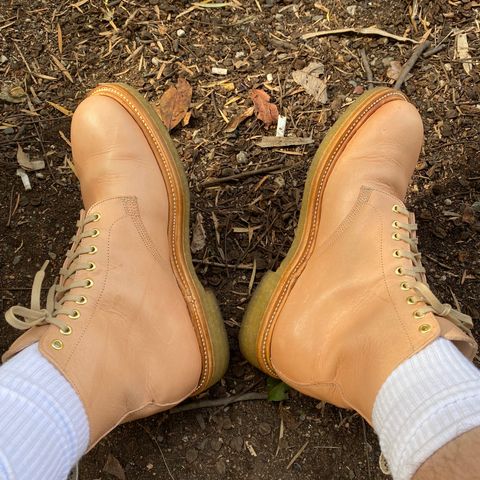 Unmarked Super Natural Boots Veg Tan in Unknown Natural Veg Tan