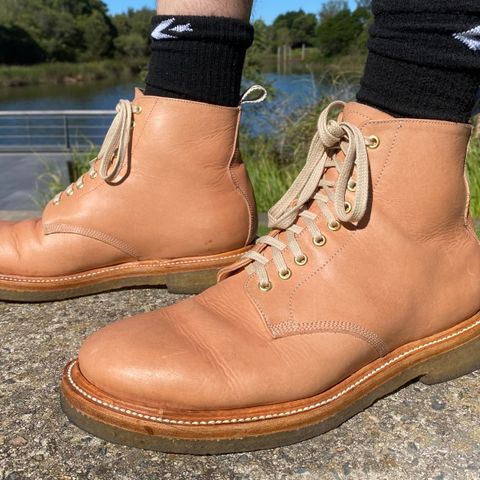Unmarked Super Natural Boots Veg Tan in Unknown Natural Veg Tan
