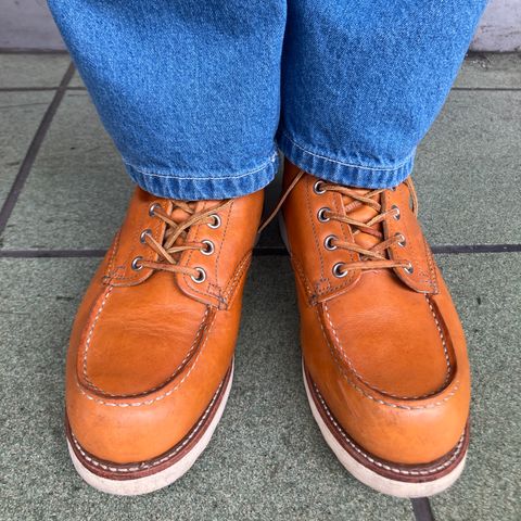699 Logger 6-Inch Classic Moc in S.B. Foot Gold Russet Sequoia