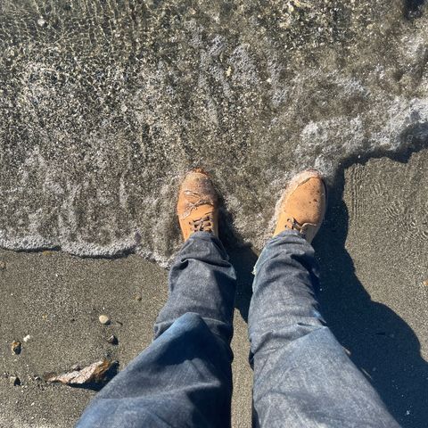 Oak Street Bootmakers Field Boot in Horween Marine Field Roughout