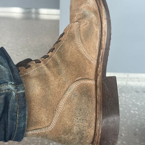 Oak Street Bootmakers Field Boot in Horween Marine Field Roughout