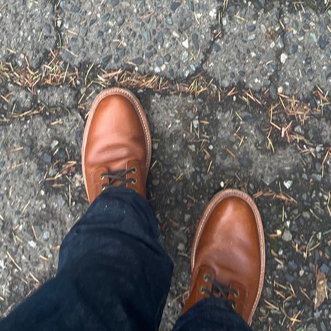 Grant Stone Diesel Boot in Badalassi Carlo Saddle Tan Minerva