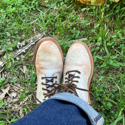 Grant Stone Diesel Boot in Conceria Walpier Ghost Buttero