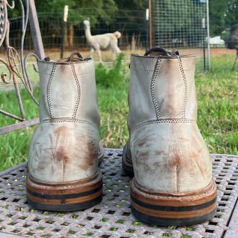 Grant Stone Diesel Boot in Conceria Walpier Ghost Buttero
