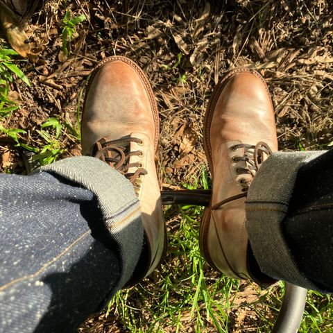 Grant Stone Diesel Boot in Conceria Walpier Ghost Buttero