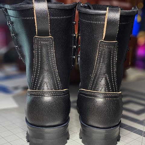 Nicks MTO in Horween Black Waxed Flesh