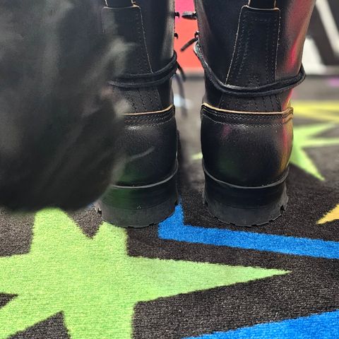 Nicks MTO in Horween Black Waxed Flesh