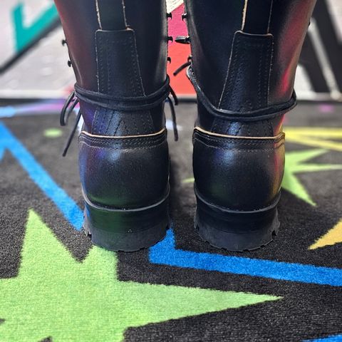 Nicks MTO in Horween Black Waxed Flesh