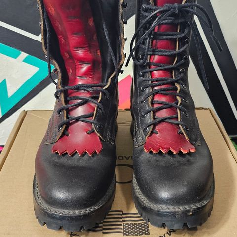 Nicks MTO in Horween Black Waxed Flesh