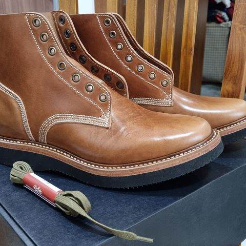 Willie's Handmade Boots Service Boot in Maryam Toscanello TPR Horsebutt