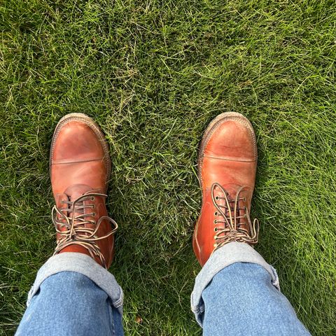 Bordon Tukano Boots in Wickett & Craig Tan Oiled Latigo