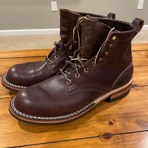 Nicks Falcon in Horween Color 8 Cypress