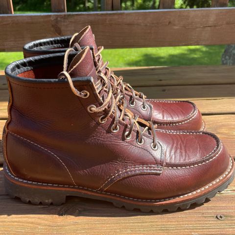 Red Wing Roughneck in S.B. Foot Briar Oil Slick