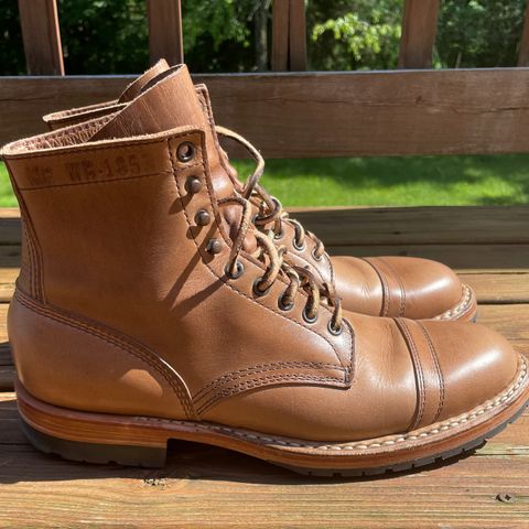 White's MP-Sherman Toe Cap in Horween Natural Chromexcel