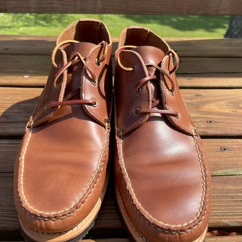 Rancourt & Co. Acadia Chukka Redux in Horween Natural Chromexcel