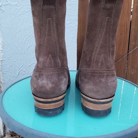 Drew's 10-inch Logger in Brown Roughout