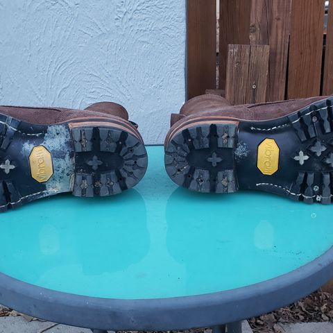 Drew's 10-inch Logger in Brown Roughout