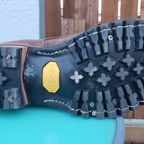 Drew's 10-inch Logger in Brown Roughout