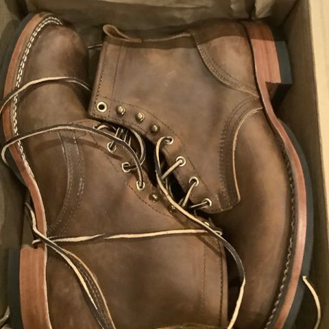 Nicks Robert in Horween Orange Predator