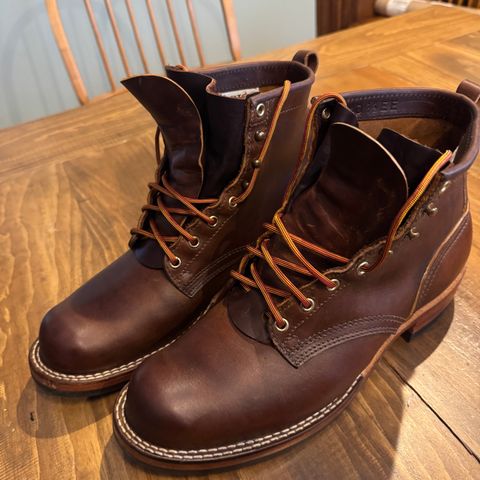 Nicks Robert in Horween Orange Predator