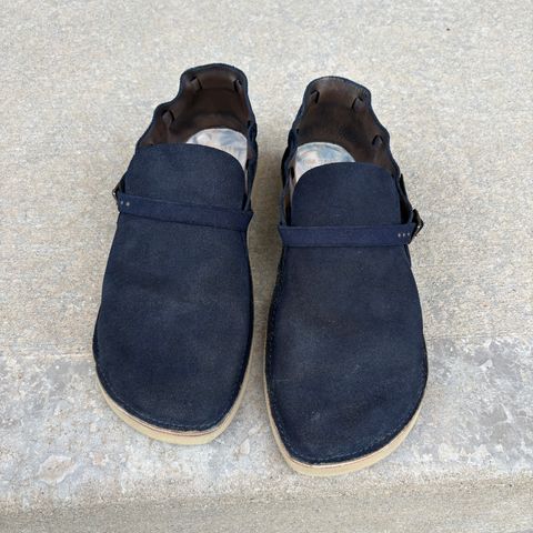 Oak Street Bootmakers Country Loafer in Horween Natural Indigo Chromexcel Roughout