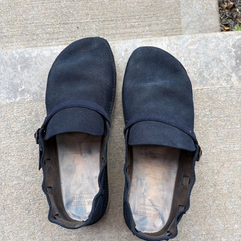 Oak Street Bootmakers Country Loafer in Horween Natural Indigo Chromexcel Roughout