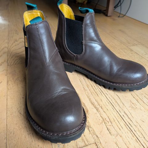 Jim Green Stockman in Brown Full Grain