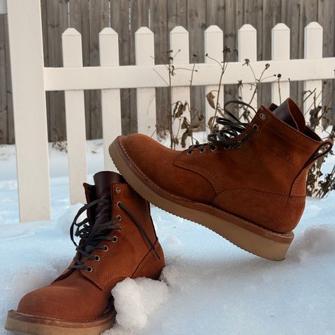 White's C350-CS in Seidel Red Dog Oil Tan Roughout