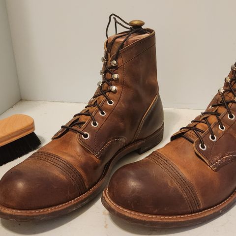 View photo of Red Wing Iron Ranger in S.B. Foot Copper Rough and Tough