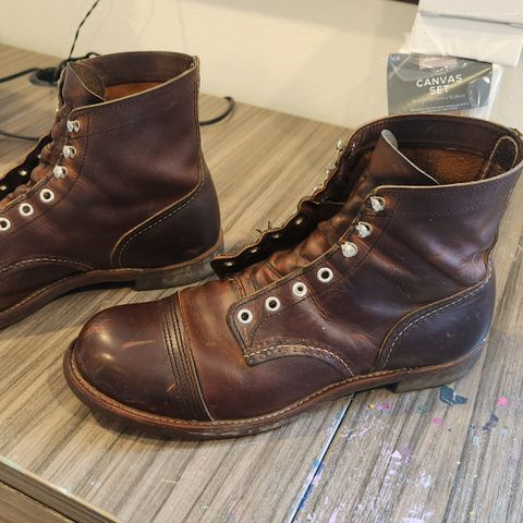 View photo of Red Wing Iron Ranger in S.B. Foot Copper Rough and Tough