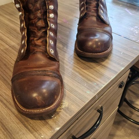 View photo of Red Wing Iron Ranger in S.B. Foot Copper Rough and Tough