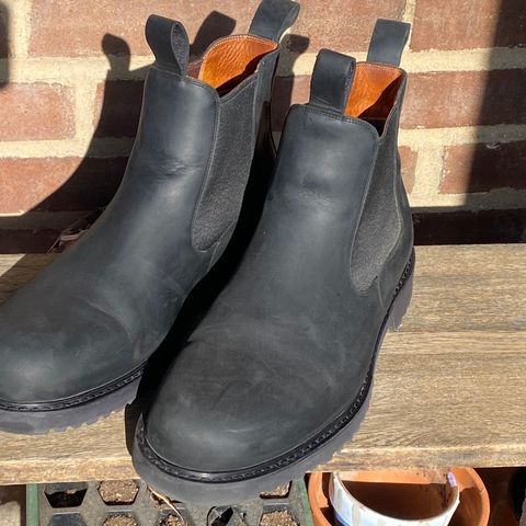 Beckett Simonon Silva Boots in Rocinante Lis Royal Black Matte