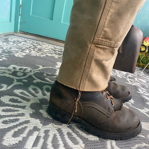 Drew's 10-inch Logger in Brown Roughout