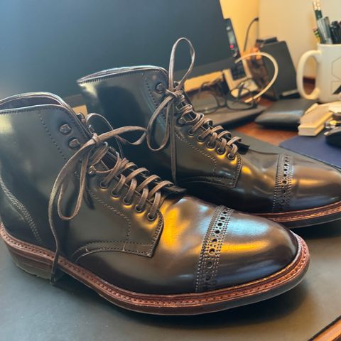 Alden Jumper Boot in Horween Color 8 Shell Cordovan