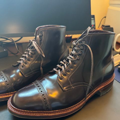 Alden Jumper Boot in Horween Color 8 Shell Cordovan