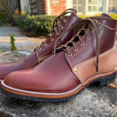 Oldspeed Henry Johnson in Horween Color 2 Shell Cordovan