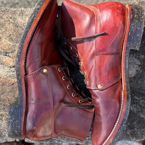 Oldspeed Henry Johnson in Horween Color 2 Shell Cordovan