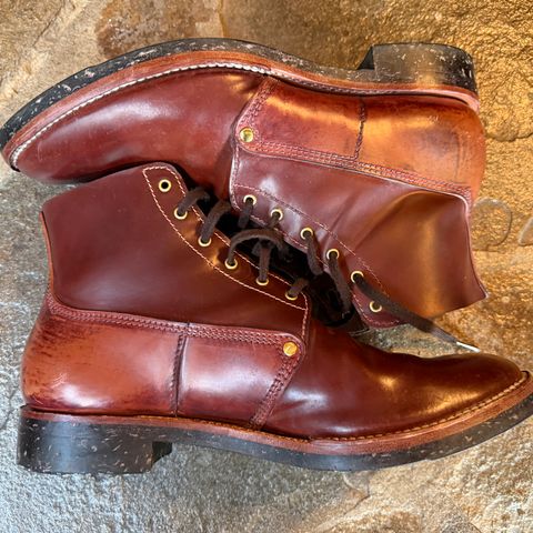 Oldspeed Henry Johnson in Horween Color 2 Shell Cordovan