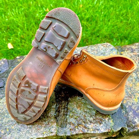 Oldspeed Service Boot 6” in Horween Tan Latigo