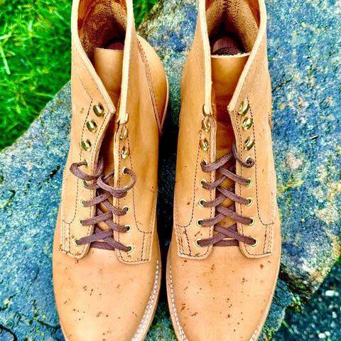 Oldspeed Service Boot 6” in Horween Tan Latigo