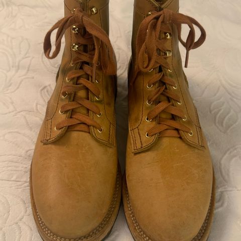 Oldspeed Service Boot 6” in Horween Tan Latigo
