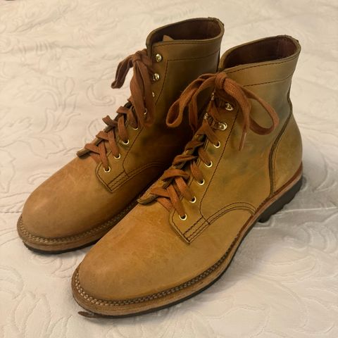 Oldspeed Service Boot 6” in Horween Tan Latigo