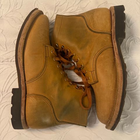Oldspeed Service Boot 6” in Horween Tan Latigo