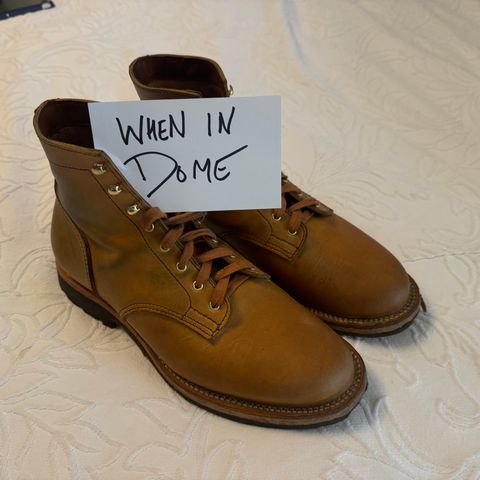 Oldspeed Service Boot 6” in Horween Tan Latigo