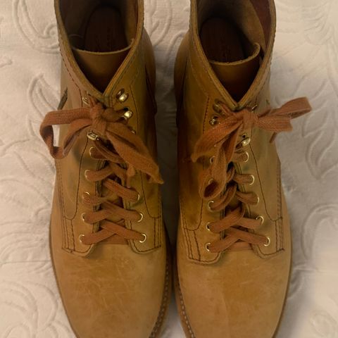 Oldspeed Service Boot 6” in Horween Tan Latigo