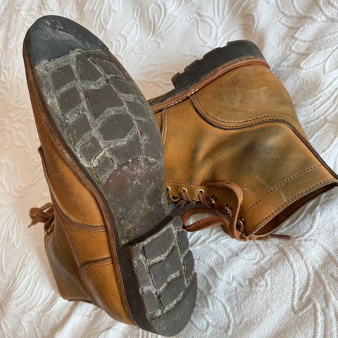 Oldspeed Service Boot 6” in Horween Tan Latigo