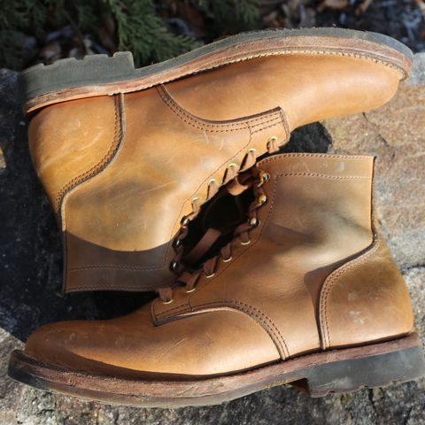 Oldspeed Service Boot 6” in Horween Tan Latigo