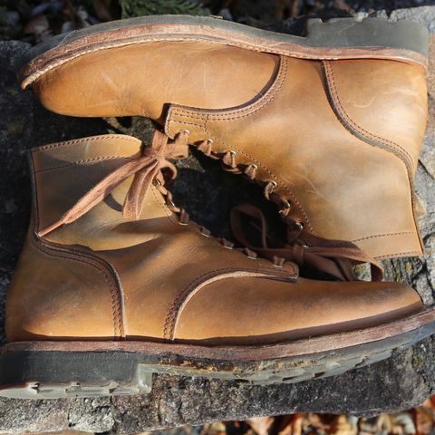 Oldspeed Service Boot 6” in Horween Tan Latigo